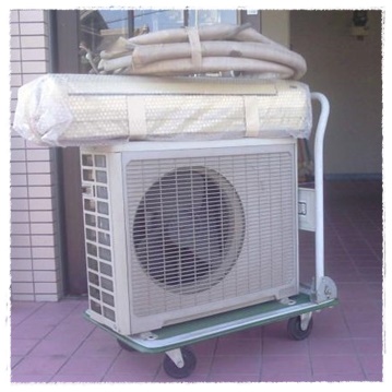 エアコンの脱着工事